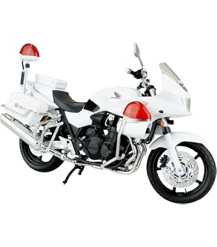 Amazon.co.jp: スカイネット 1/12 完成品バイク CB1300P (白バイ